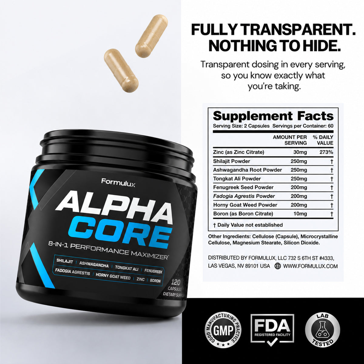 Alpha Core 8-in-1 Performance Maximizer